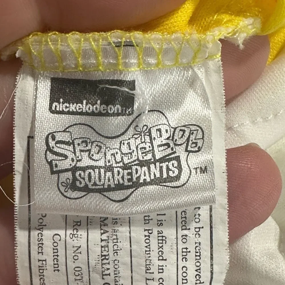 SPONGEBOB SQUAREPANTS Muscles Invincibubble Halloween Costume Boy's Small 4-6